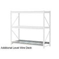 Global Equipment Additional Level, Wire Deck, 72"Wx24"D 504467A